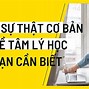 Tâm Lý Do Đâu Mà Có